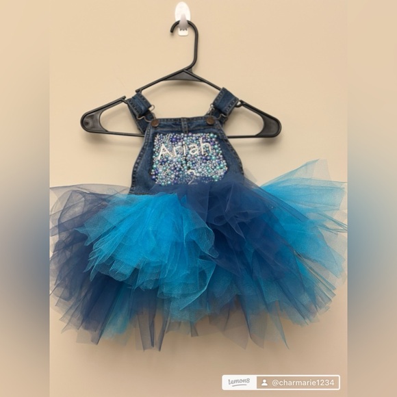 Homemade Overall Tutu - Picture 4 of 10